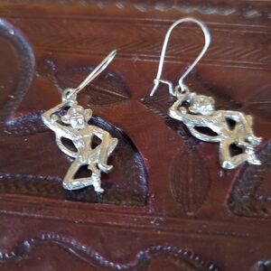 Vintage Monkey Earrings